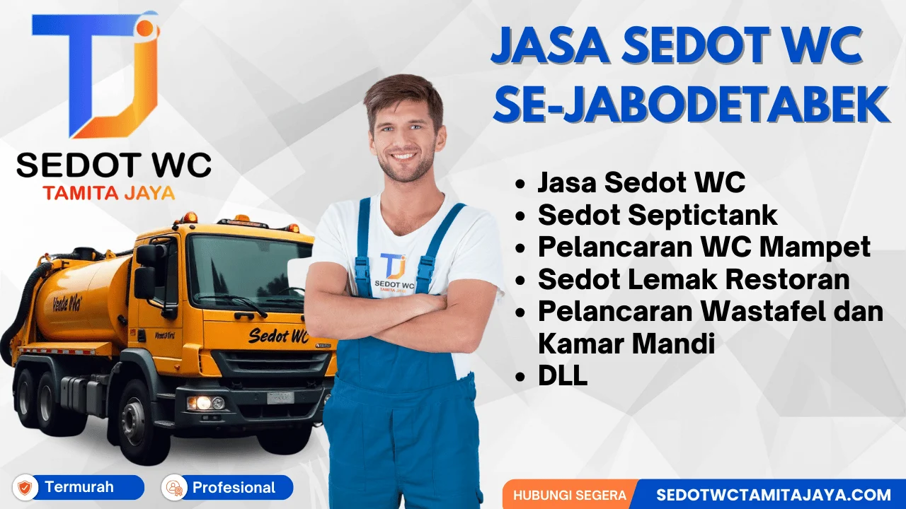 Jasa sedot WC Jabodetabek Tamita Jaya