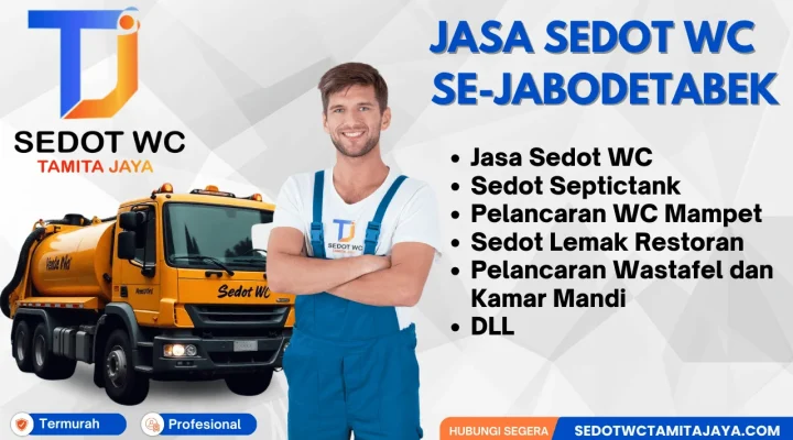 Jasa sedot WC Jabodetabek Tamita Jaya